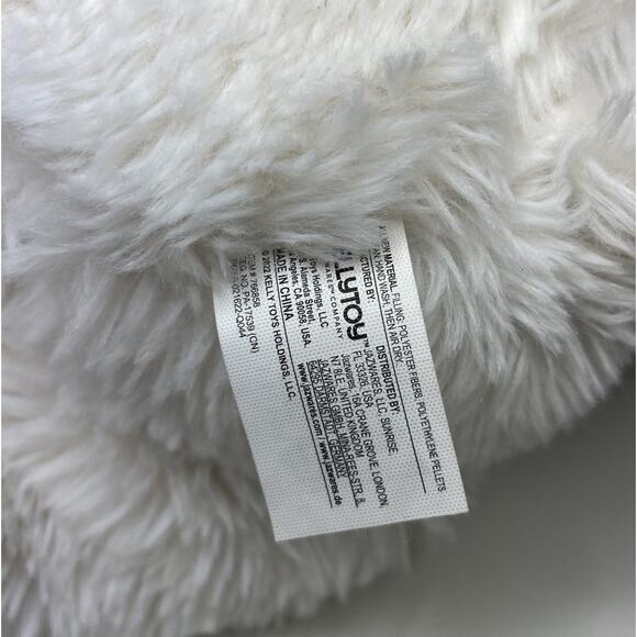 Kellytoy Brooke the Polar Bear Plush 20” White Gray Large Angel Wings - Picture 10 of 12